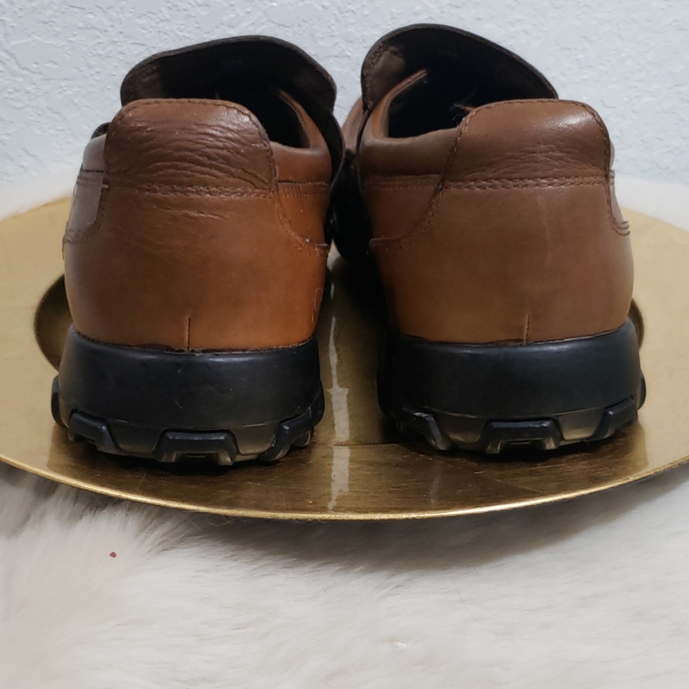 9M tobacco rubber soled slip on shoes - Picture 3 of 6